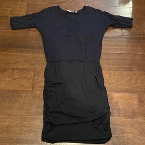 Athleta Rouched Tee Dress